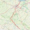 Trace GPS Ouistreham - Putanges-Pont-Écrepin, itinéraire, parcours