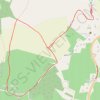Trace GPS Boucle-de-Grandchamp-INSEE-24267, itinéraire, parcours