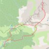 Trace GPS Grand Ferrand depuis La Jarjatte, itinéraire, parcours