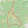Trace GPS Oeufs Bouc Lac Ecureuil, itinéraire, parcours