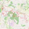 Trace GPS Rando vtt la forestière Montendre 2022, itinéraire, parcours