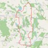 Trace GPS Par monts et par vaux - Meilhards - Pays Vézère Auvézère, itinéraire, parcours