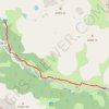 Trace GPS De Névache au refuge du Ricou, itinéraire, parcours