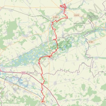 Trace GPS De Pont-sur-Yonne à Provins, itinéraire, parcours