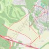 Trace GPS Presles - Plateau, itinéraire, parcours