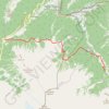 Trace GPS TMB Champex La Forclaz, itinéraire, parcours
