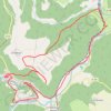Trace GPS Marche à Blesle, itinéraire, parcours