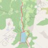 Trace GPS Du Mappaz au lac de Saint-Guérin, itinéraire, parcours