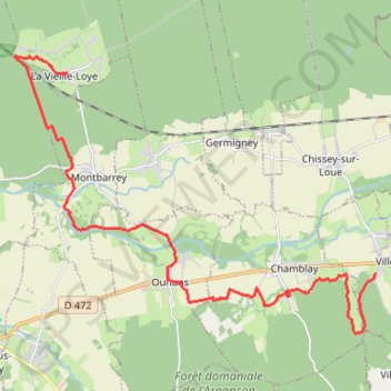 Trace GPS Les Légendes du Val d'Amour (Étape 1) - Ecleux, itinéraire, parcours