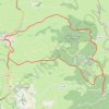 Trace GPS Boucle sur le GR de Pays du Tour des Monts d'Aubrac, itinéraire, parcours