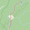 Trace GPS Cascade Paradis, itinéraire, parcours