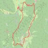 Trace GPS La Pointe de la Galoppaz depuis le Chalet du Fournet, itinéraire, parcours