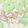 Trace GPS Aux portes de Rodez, itinéraire, parcours