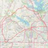 Trace GPS North Texas Trails Initiative Project, itinéraire, parcours
