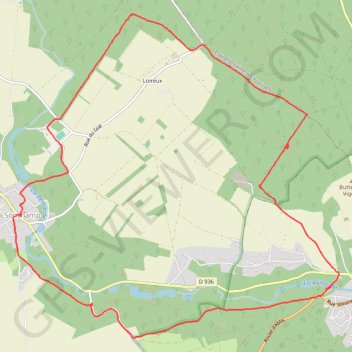 Trace GPS De Sonchamp à Saint-Arnoult-en-Yvelines (78 - Yvelines), itinéraire, parcours