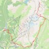 Trace GPS Etendard - Allemond, itinéraire, parcours