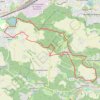 Trace GPS Étang des Noës - Le Mesnil-Saint-Denis, itinéraire, parcours