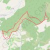 Trace GPS Col de Fabre-Col de Maruen, itinéraire, parcours