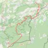 Trace GPS GR654-4 (0) GR 654, Belgique, itinéraire, parcours