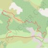 Trace GPS Baudinard - Lac des Monges - Crête du Raus, itinéraire, parcours