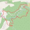 Trace GPS Vascogne - Cascade Vegay - Aiglun, itinéraire, parcours