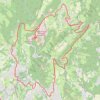 Trace GPS Balade mont thou - mont verdun - limonest - mont thou, itinéraire, parcours