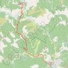 Trace GPS Chemin de Stevenson Sud étape 6, itinéraire, parcours