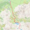 Trace GPS Lac dets Coubous, de la Jonquère et de Tracens, itinéraire, parcours