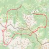 Trace GPS Col de la Core - Port d'Aulat-Montgarri - Port d'Urets, itinéraire, parcours
