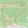 Trace GPS Luberon - Rochers de Guinchon - Massif des Cèdres, itinéraire, parcours