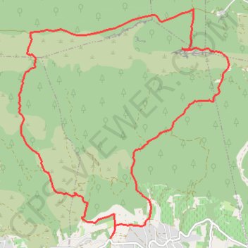 Trace GPS Luberon - Rochers de Guinchon - Massif des Cèdres, itinéraire, parcours