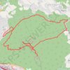 Trace GPS Rochers de la Maladière - La Dent - Les Grandes Côtes, itinéraire, parcours