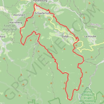 Trace GPS Circuit de la Mossig Départ de Neustadtmuhle, itinéraire, parcours