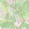 Trace GPS Col Thures-Acles, itinéraire, parcours