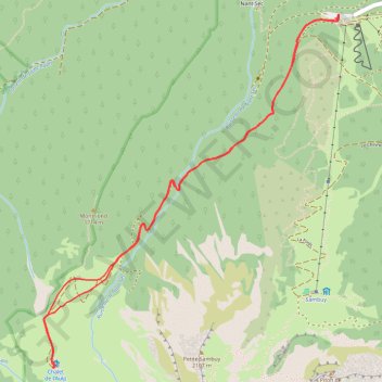 Trace GPS Chalet de l'Aulp de Seythenex (1719 m), itinéraire, parcours