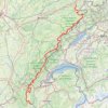 Trace GPS Grande Traversée du Jura, itinéraire, parcours