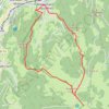 Trace GPS breitenbach haut rhin, itinéraire, parcours