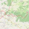 Trace GPS Chemin de Saint Michel (voie de Paris) etape 4, itinéraire, parcours