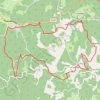Trace GPS Saint-André-d'Allas - Boussieyral, Résidence des Evêques, itinéraire, parcours