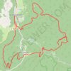 Trace GPS Val, Saint Sauveur, Pourrimont, Achiffet, itinéraire, parcours