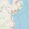 Trace GPS TT22 J4 J2/06 : Dublin à Belfast, itinéraire, parcours