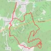 Trace GPS Donnat -Sabran, itinéraire, parcours