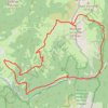 Trace GPS Mont de la Coche, itinéraire, parcours