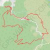 Trace GPS Sources des Nayes Pas de Peyruis, itinéraire, parcours