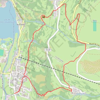 Trace GPS Le Pla de Loudic - Loudenvielle, itinéraire, parcours