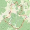 Trace GPS Mal Fontaine - Brosses, itinéraire, parcours
