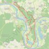 Trace GPS Les deux abbayes - Jumièges, itinéraire, parcours