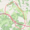 Trace GPS Brignac la Plaine par La Combe, itinéraire, parcours