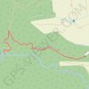 Trace GPS Troisieme Chute du Carbet, itinéraire, parcours