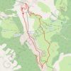 Trace GPS batterie-de-dormillouse-et-lacs-du-col-bas, itinéraire, parcours
